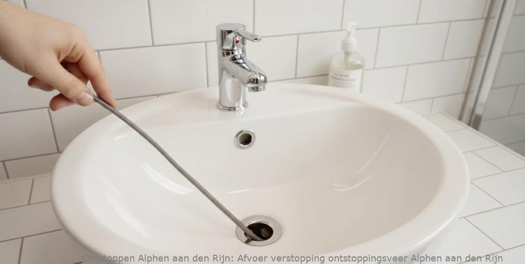 Afvoer verstopping ontstoppingsveer Alphen aan den Rijn