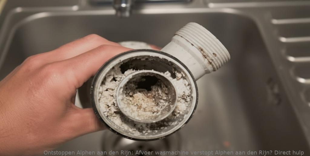 Afvoer wasmachine verstopt Alphen aan den Rijn? Direct hulp