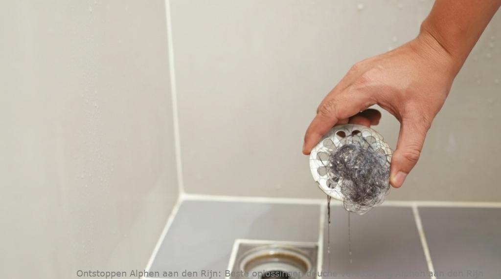 Beste oplossingen douche verstopping Alphen aan den Rijn