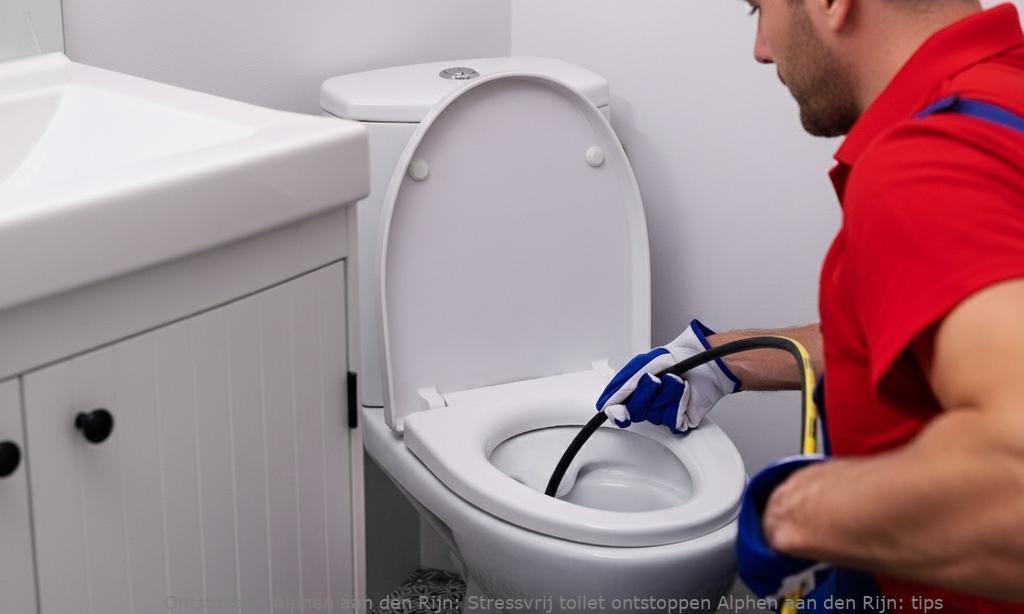 Stressvrij toilet ontstoppen Alphen aan den Rijn: tips