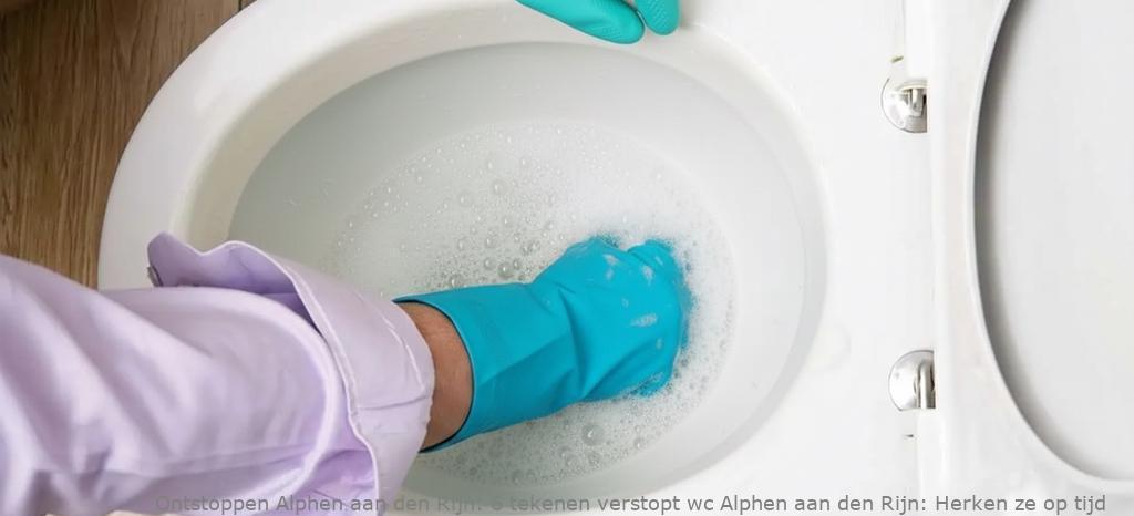 6 tekenen verstopt wc Alphen aan den Rijn: Herken ze op tijd