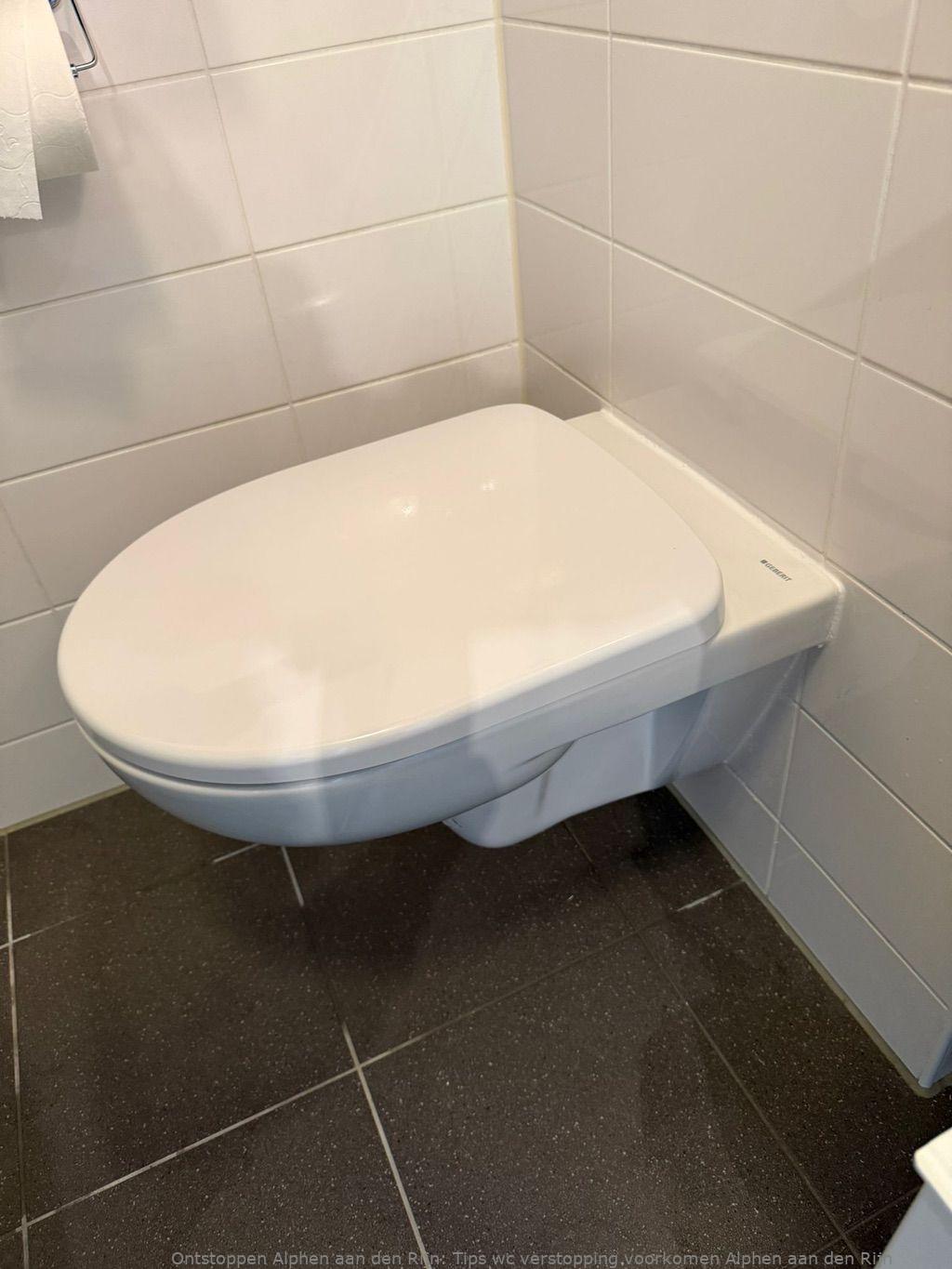 Tips wc verstopping voorkomen Alphen aan den Rijn