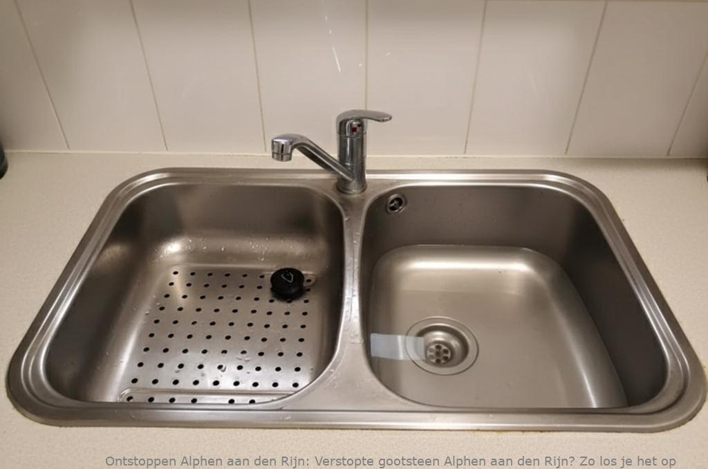 Verstopte gootsteen Alphen aan den Rijn? Snel opgelost!