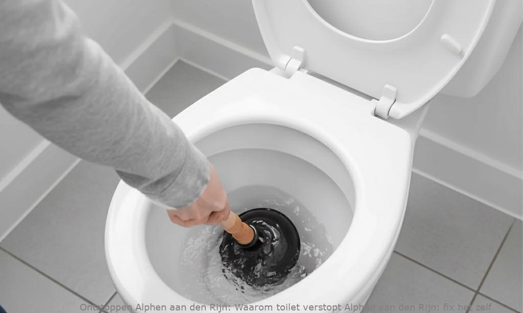 Waarom toilet verstopt Alphen aan den Rijn: fix het zelf