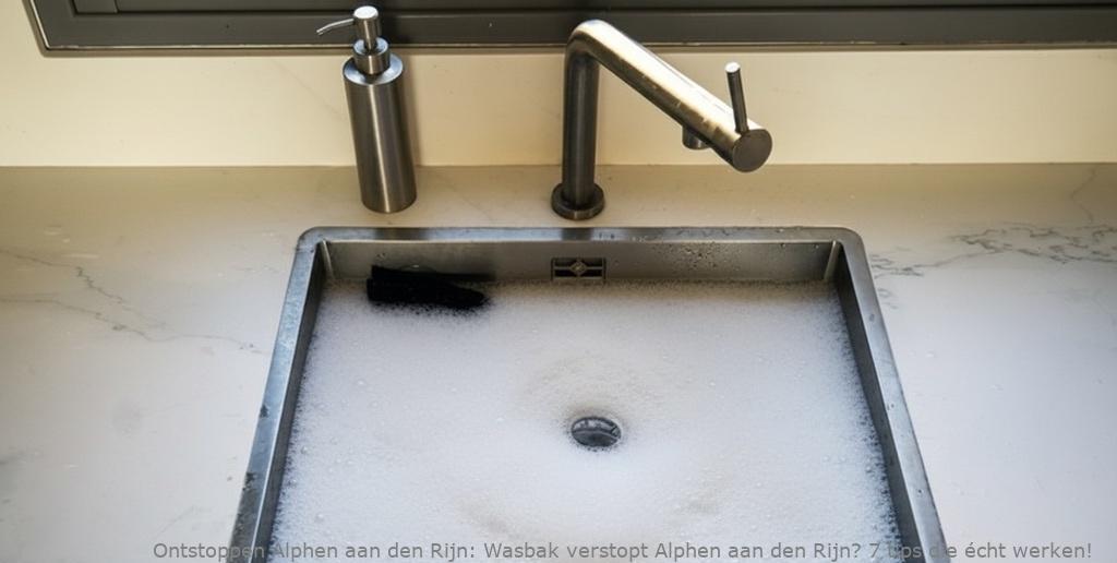 Wasbak verstopt Alphen aan den Rijn? 7 tips die écht werken!
